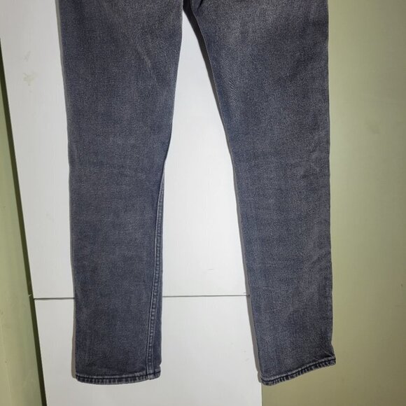 Levis 505 orange tab straight leg jeans charcoal black gray size  26 - Picture 8 of 12